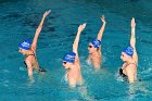 Artistic Swimming  Wheaton College Artistic Swimming vs the University of Incarnate World. - Photo By: KEITH NORDSTROM : Wheaton, Artistic Swimming